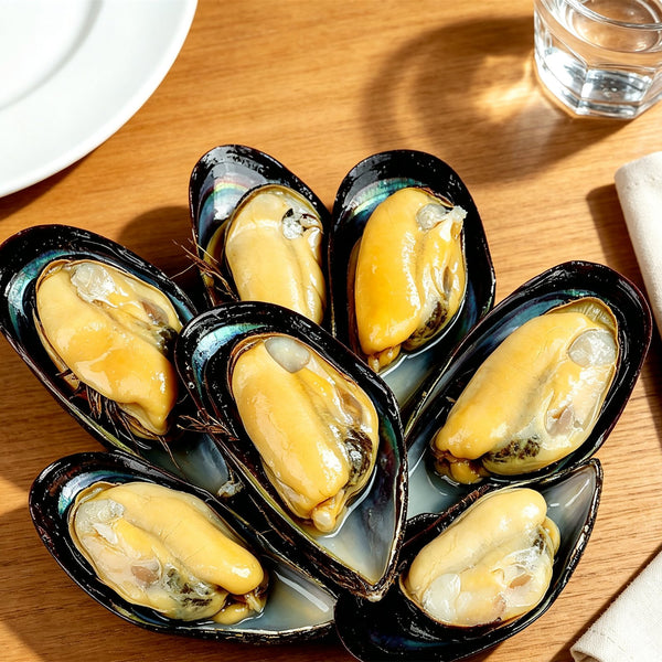 Half Shell Green Lipped Mussels