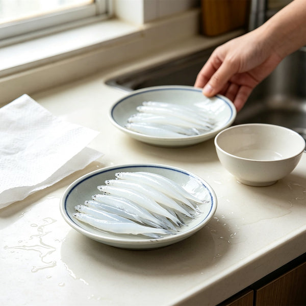 Fresh-Frozen Silver Whitebait Fish